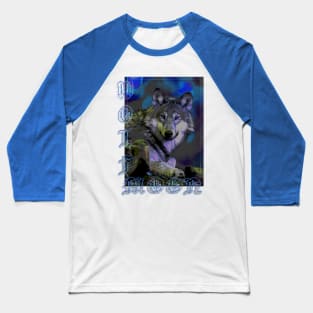 Wolf moon II Baseball T-Shirt